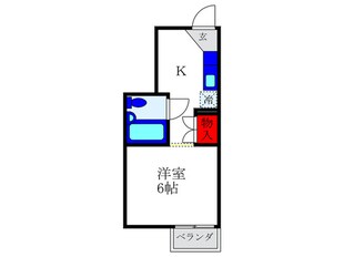 サンホ－ムオオツキの物件間取画像